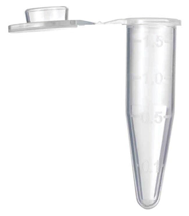 Мікропробіркa FISHERBRAND™ типу eppendorf®, 1.5 мл, з пласкою кришкою